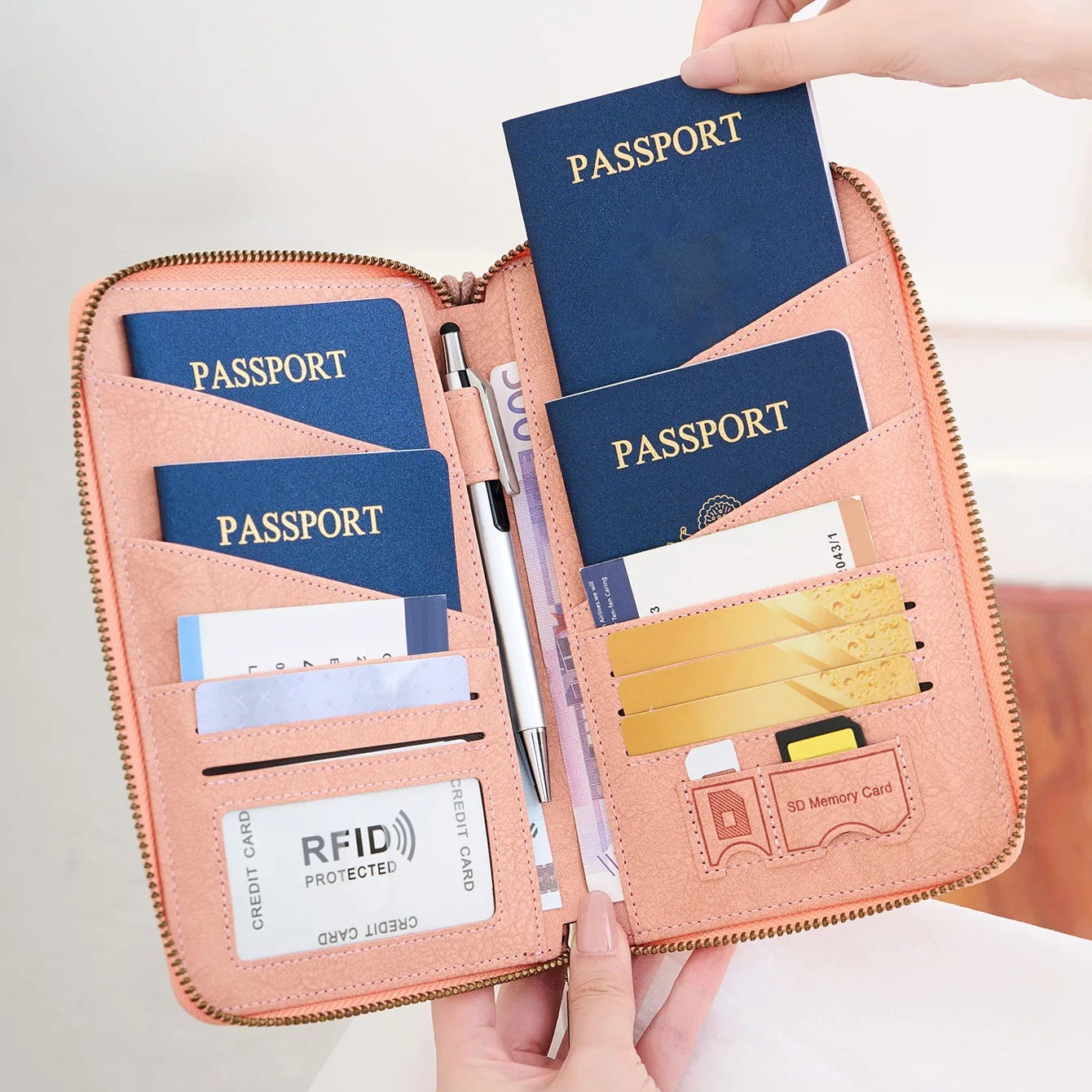 Luxe Family Passport Wallet